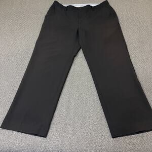 FootJoy Pants Mens Size 36x30 FJ Stretch Golf Black Athletic Wear Dress Flawed